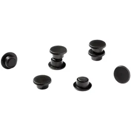 Durable Magnete, Industrieverpackung, 37 mm, 1000p, schwarz, 20 Stück, 475401