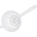 RIESS Passiersieb Ø 16 cm Höhe 8,3 cm Emaille weiß