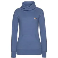 Bench. loungewear Longsweatshirt Damen jeans-meliert Gr.44/46