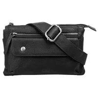Bodenschatz Gürteltasche, echt Leder schwarz