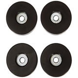 Adam Hall Hardware 4906 M4 AH - 4er Set Gummifuß 38 x 10 mm im Beutel