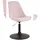CLP Esszimmerstuhl Maverick Samt pink/schwarz