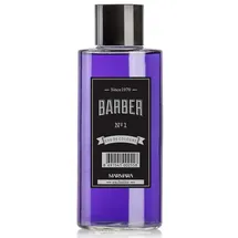 barber marmara No.1 Eau de Cologne Herren Splash 250ml im Glas Flacon After Shave Men Duftwasser Rasierwasser Männer (No.1)