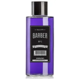 barber marmara No.1 Eau de Cologne Herren Splash 250ml im Glas Flacon After Shave Men Duftwasser Rasierwasser Männer (No.1)
