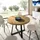 Dmora Casarola 110/158 x 77 x 110 cm Nodi-Eiche