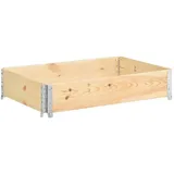vidaXL Hochbeet 50 x 100 cm Braun