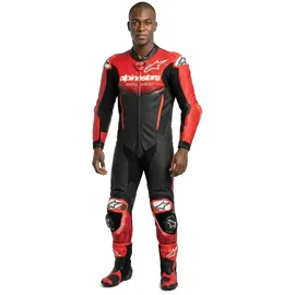 Alpinestars GP-R7 Lederkombi - schwarz-rot, - 50