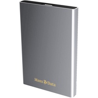 Manxdata 320GB Silber Externe Festplatte USB 3.0 kompatibel mit Windows PC, Mac, Smart TV, Xbox One und PS4