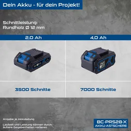 SCHEPPACH Akku-Astschere BC-PRS28-X