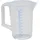 Hünersdorff Messkanne 1000 ml PP, 2 Skalen geschlossener Griff, transparent