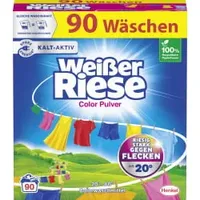 Weißer Riese Color Pulver Colorwaschmittel WPC90 , 4,5 kg - Packung, für ca. 90 Waschladungen