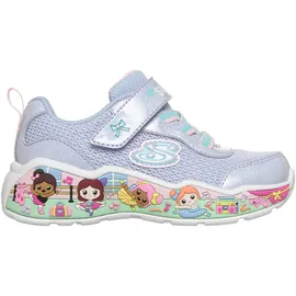 SKECHERS Play Scene Kinder Türkis/Gelb/Pastelllila/Pastellpink 21