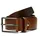 DIGEL Herrengürtel Leder 95 Braun