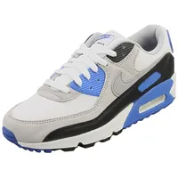 Nike Air Max 90 Herren White/Particle Grey/Hyper Royal 46
