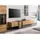 MASSIVMOEBEL24.DE Kitzbühel Lowboard 200x52x52 cm Natur Lackiert/Geölt Beige Massivholz