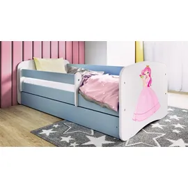 raumhirsch furniture Kinderbett Raumhirsch 80 x 180 cm Holzwerkstoff blau