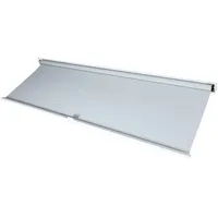 Mendler Seitenwand für Pergola HWC-L41, Pavillon Rollo Ersatzseitenwand, Stoff/Textil