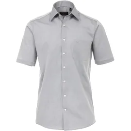 CasaModa Kurzarmhemd Comfort Fit Grau 45