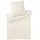 ELEGANTE Hamburger Streifen natur 155 x 220 cm + 80 x 80 cm