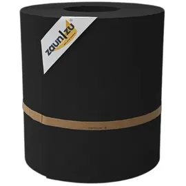 zaunzu® Sichtschutzstreifen 26 m x 24 cm Schwarz 2 St.