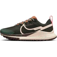 Nike Damen W React Pegasus Trail 4 Sneaker, Sequoia/Guava Ice-Amber Brown, 40 EU