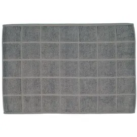 Ross Duschvorleger Uni-Karofond Braun 50 x 70 cm