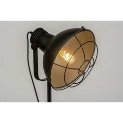 Stehleuchte Industrielook Modern Coole Lampen Grob Metall Schwarz