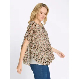 Sieh an! Schlupfbluse beige 38