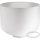 Sonic Energy 10 Zoll Kristallklangschale – 432 Hz, Ton F4, Herzchakra – Für Meditation, Yoga, Klangheilung – Inkl. Silikonring (CSB10F)