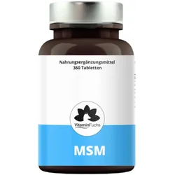 MSM - 365 Tabletten organischer Schwefel Für das Wohlbefinden 360 St