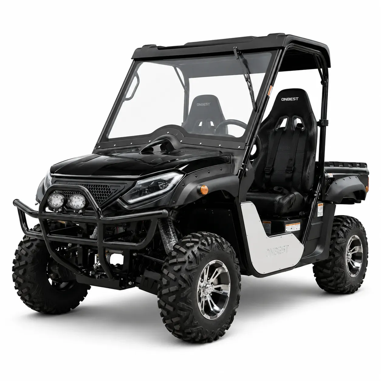 Elektro Quad mit Straßenzulassung UTV RUE725X 4WD 4x4 Schwarz