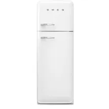 Smeg FAB30RWH6 Retro-Kühl-Gefrierkombination (222 l, 1720 mm hoch, Weiß)