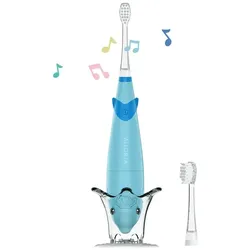 Ailoria Bubble Brush BUBBLE BRUSH Zahnbürste 2 Bürstenköpfe Silber 