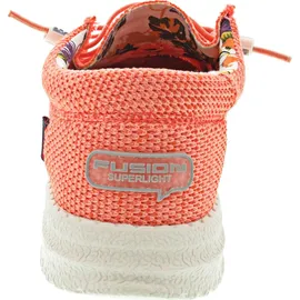 Fusion Mokassins Schnürschuhe in Orange 37 EU