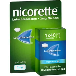Nicorette Lutschtabletten 2 mg Nikotin
