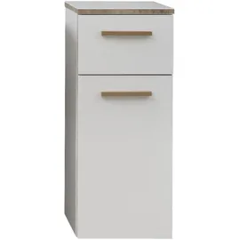 Pelipal Waschbeckenunterschrank 1 Schublade 30 x 72 cm Weiß