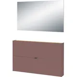 Germania Ameca 140 x 200 x 19 cm braun / braun