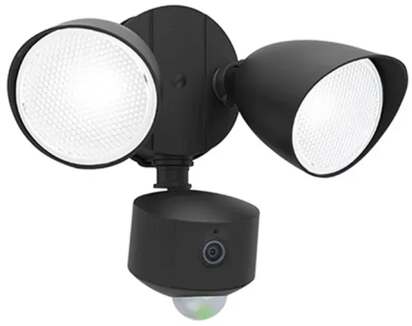 Lutec 7622220012 LED-Außenwandleuchte Draco mit Bewegungsmelder 1x19W | 1200lm | 5000 K | IP44 - schwarz