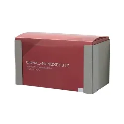 ETERNASOLID Maskenspender, Edelstahl, Breite verstellbar 91024 , Maße (B x H x T): 14 - 21 x 11 x 11 cm