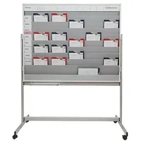 Eichner Mobile Planungstafel 155 x 64 x 194,5 cm