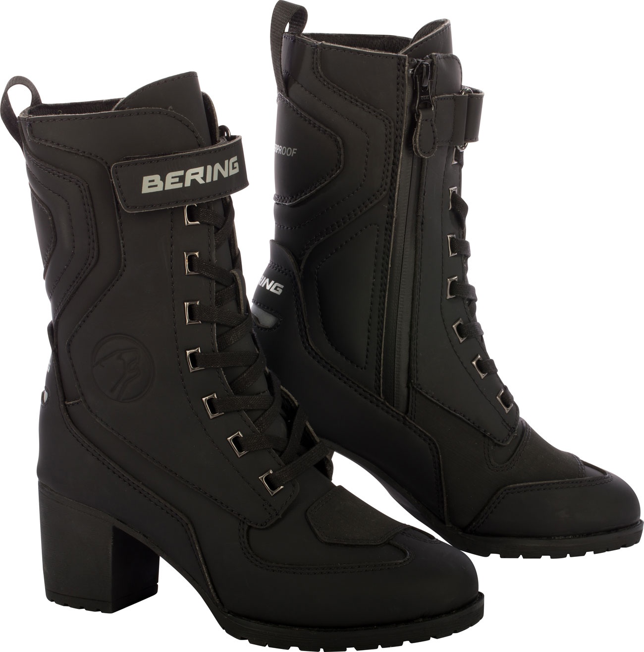 Bering Leonarda 2, chaussures imperméables pour femmes - Noir - T36