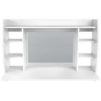 ML-Design Wandschminktisch, Weiß, Holzwerkstoff, 48.5x110x74 cm, Schlafzimmer, Schminktische