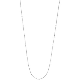Engelsrufer Damen Kugel Halskette Silber mit silbernen Perlen - Karabinerverschluss - Länge: 50 cm