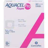 ConvaTec (Germany) GmbH Aquacel Foam Pro 15x15 cm Hydrofiber Schaumverband