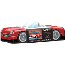 Eurographics 8551-5599 - Corvette Cruising Puzzledose , 550 Blech Puzzle