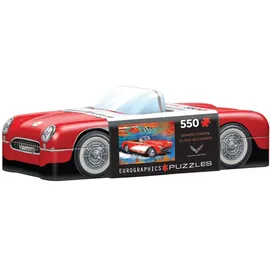 Eurographics 8551-5599 - Corvette Cruising Puzzledose , 550 Blech Puzzle