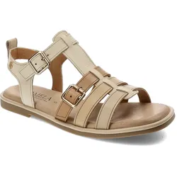 Beige Sandalen Carmela Flache Schuhe, 38