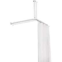 Hewi Duschvorhangstange 91,8 x 91,8 cm weiß