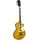 Stagg SEL-STD GOLD Standard Serie, E-Gitarre mit massivem Mahagonikorpus, gewölbte Decke
