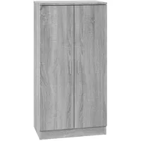 VidaXL Schuhschrank Grau Sonoma 55x35x108 cm Holzwerkstoff
